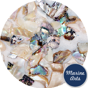 8546/TCR-P8 - Craft Pack - Tumbled Golden Abalone - Small Pebbles
